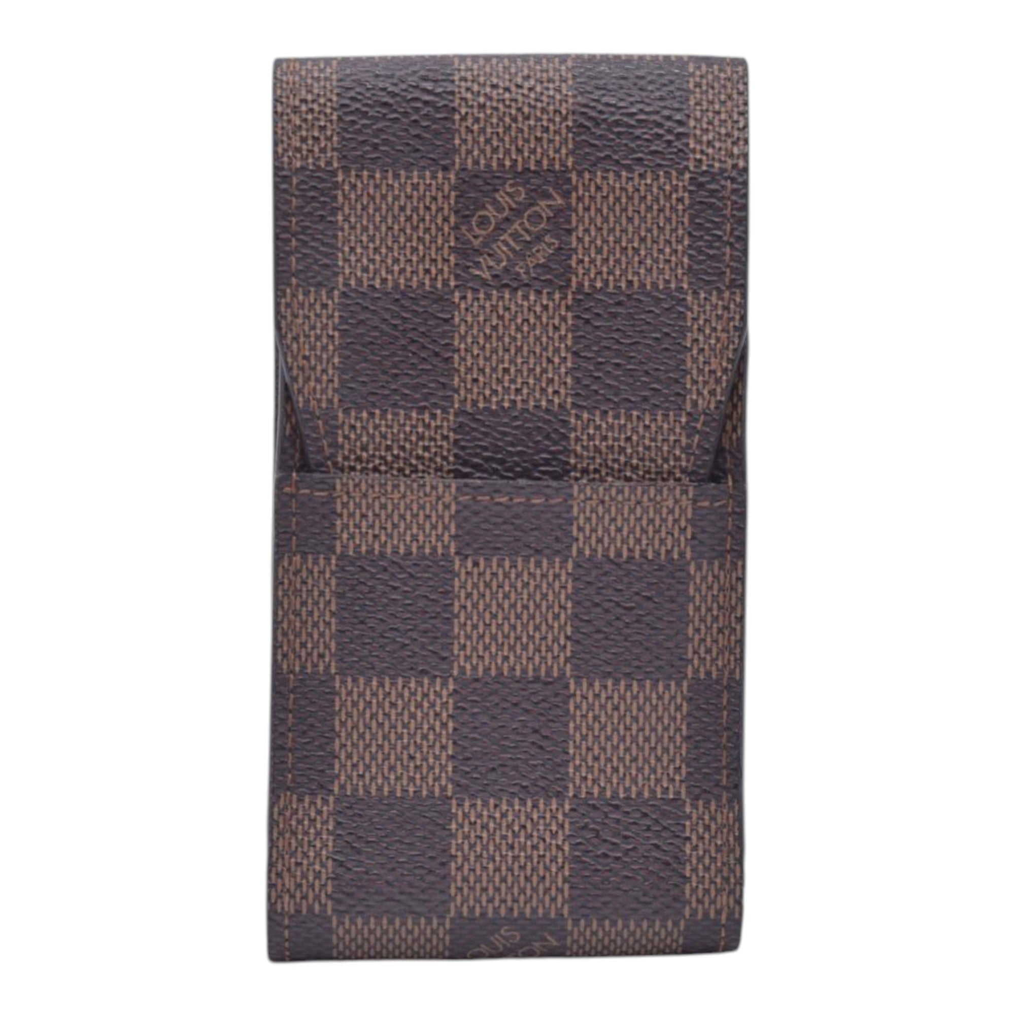 $320 LOUIS VUITTON Damier Ebene Pocket Organizer CONSIGNMENT 10021641