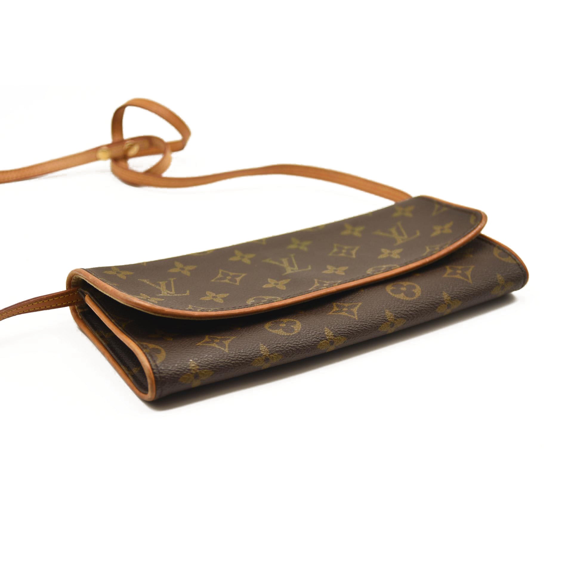 USED Louis Vuitton Monogram Pochette Twin GM