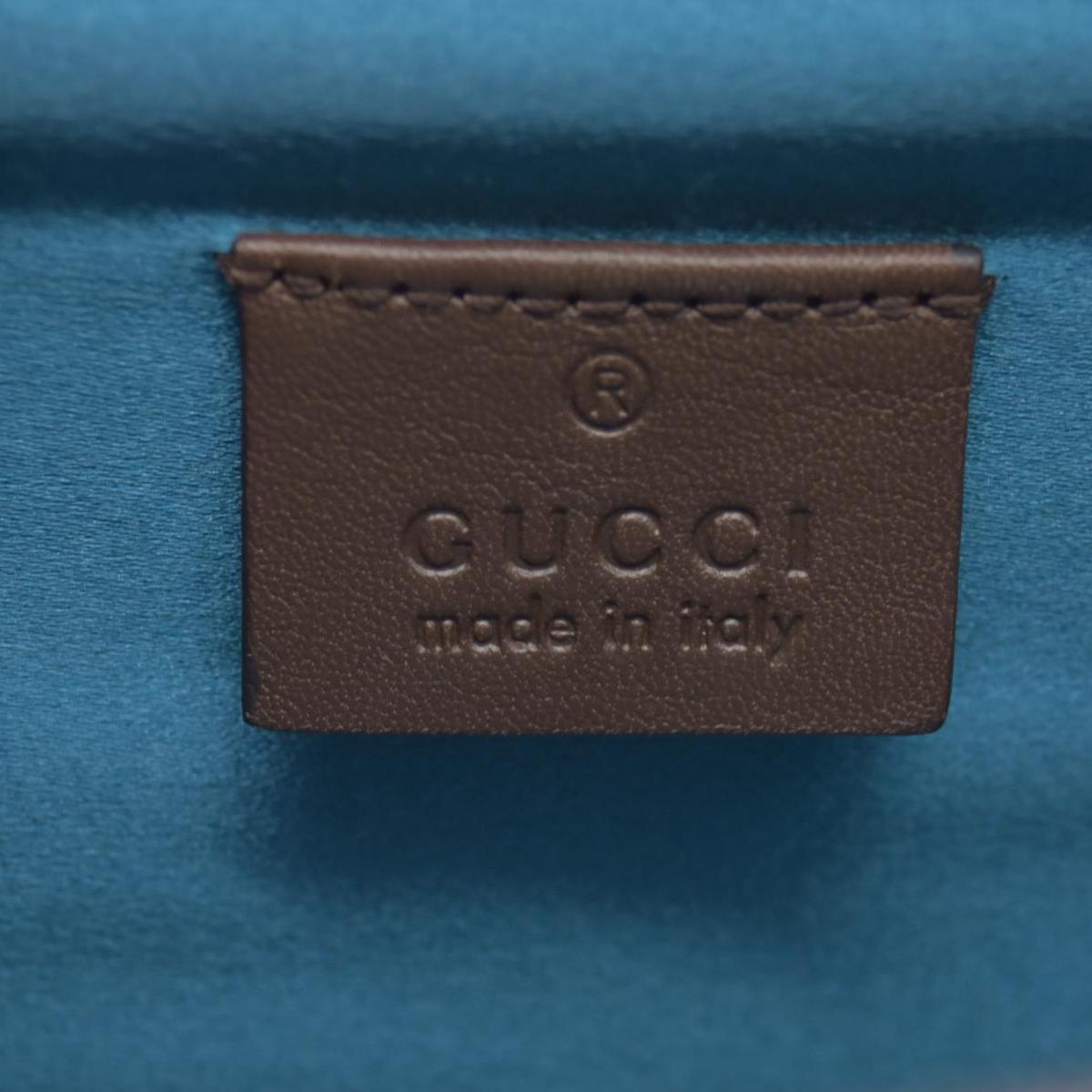 $2800 Gucci Velvet Moon Calfskin Crystal GG Monogram Small Dionysus Shoulder Bag Brown Vintage Cocoa Black Diamond