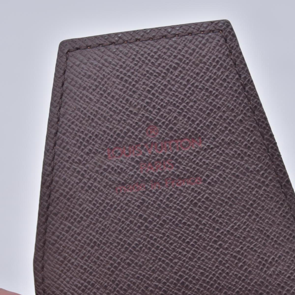 $320 LOUIS VUITTON Damier Ebene Pocket Organizer CONSIGNMENT 10021641