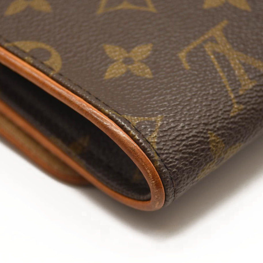 USED Louis Vuitton Monogram Pochette Twin GM