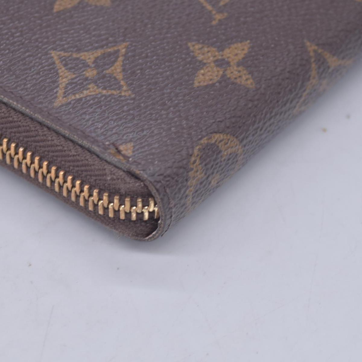 $570 2017 LOUIS VUITTON Monogram Clemence Long Wallet Rose SD3187 CONSIGNMENT 10021636