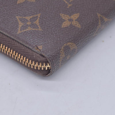 $570 2017 LOUIS VUITTON Monogram Clemence Long Wallet Rose SD3187 CONSIGNMENT 10021636