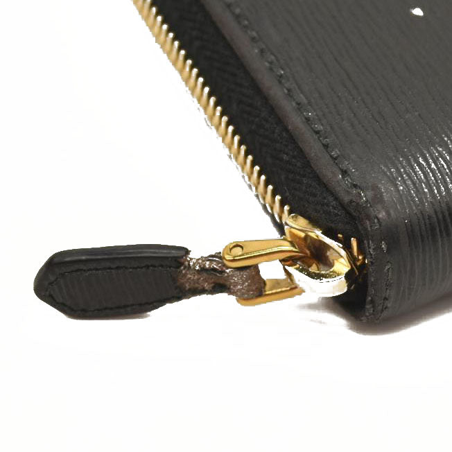 Prada  Saffiano Metal Zip Around Wallet Black