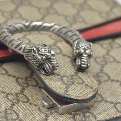 $2600 Gucci GG Supreme Monogram Suede Cudu Medium Dionysus Shoulder Bag Beige Ebony Vulcanic Red CONSIGNMENT
