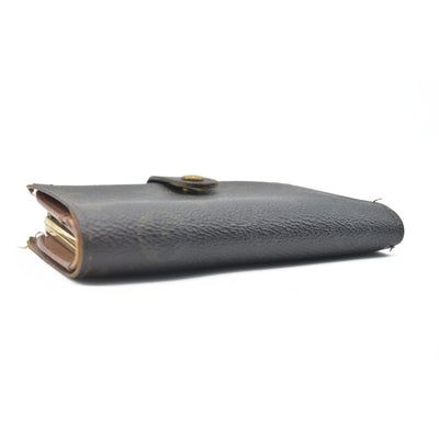 $720 Louis Vuitton LV Monogram French Purse MI1919