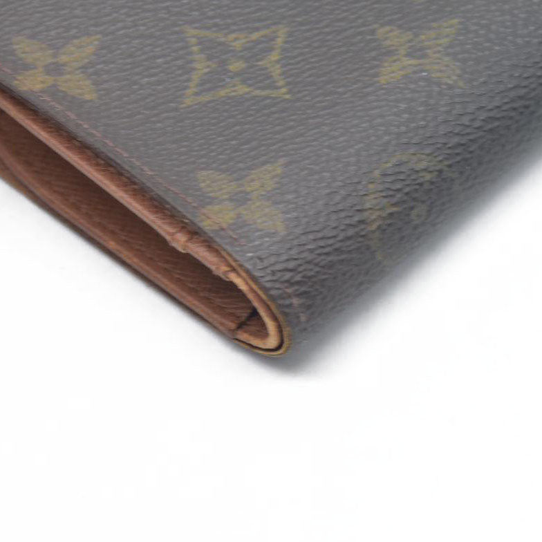 $720 Louis Vuitton LV Monogram French Purse MI1919