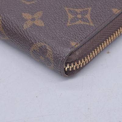 $570 2017 LOUIS VUITTON Monogram Clemence Long Wallet Rose SD3187 CONSIGNMENT 10021636