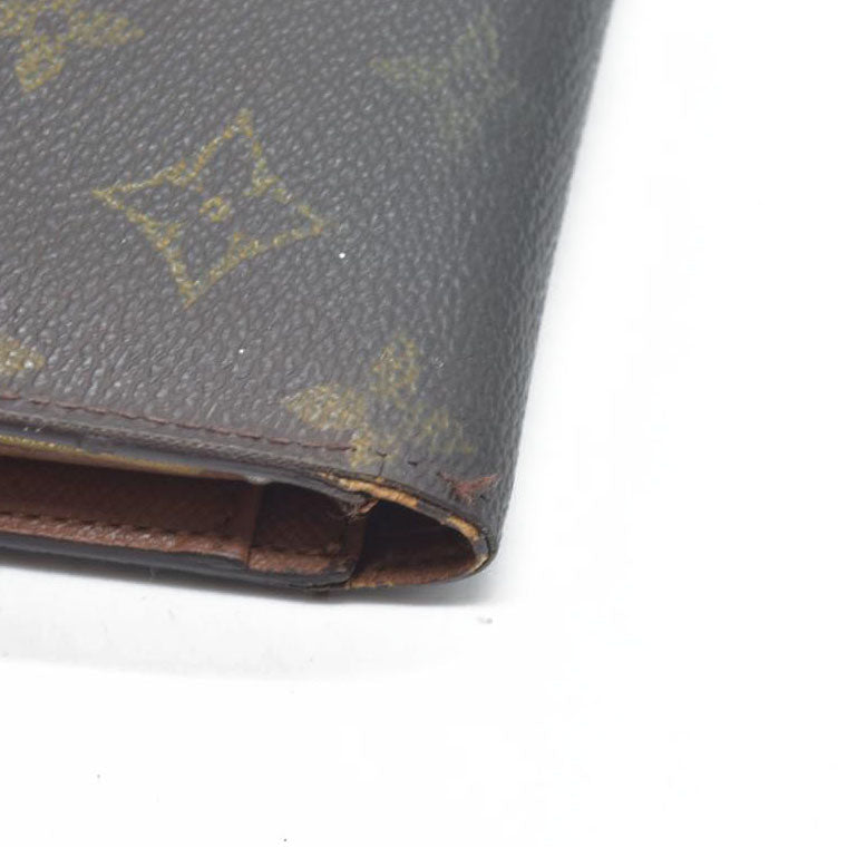 $720 Louis Vuitton LV Monogram French Purse MI1919