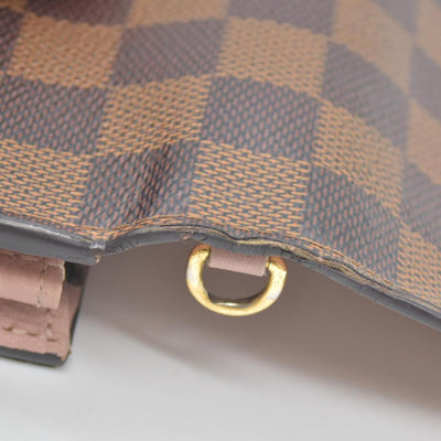 $1300 Louis Vuitton Damier Ebene Croisette Wallet on Chain