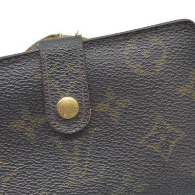 $720 Louis Vuitton LV Monogram French Purse MI1919