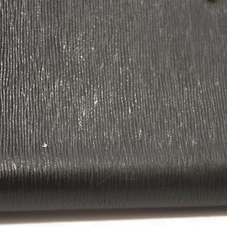 Prada  Saffiano Metal Zip Around Wallet Black