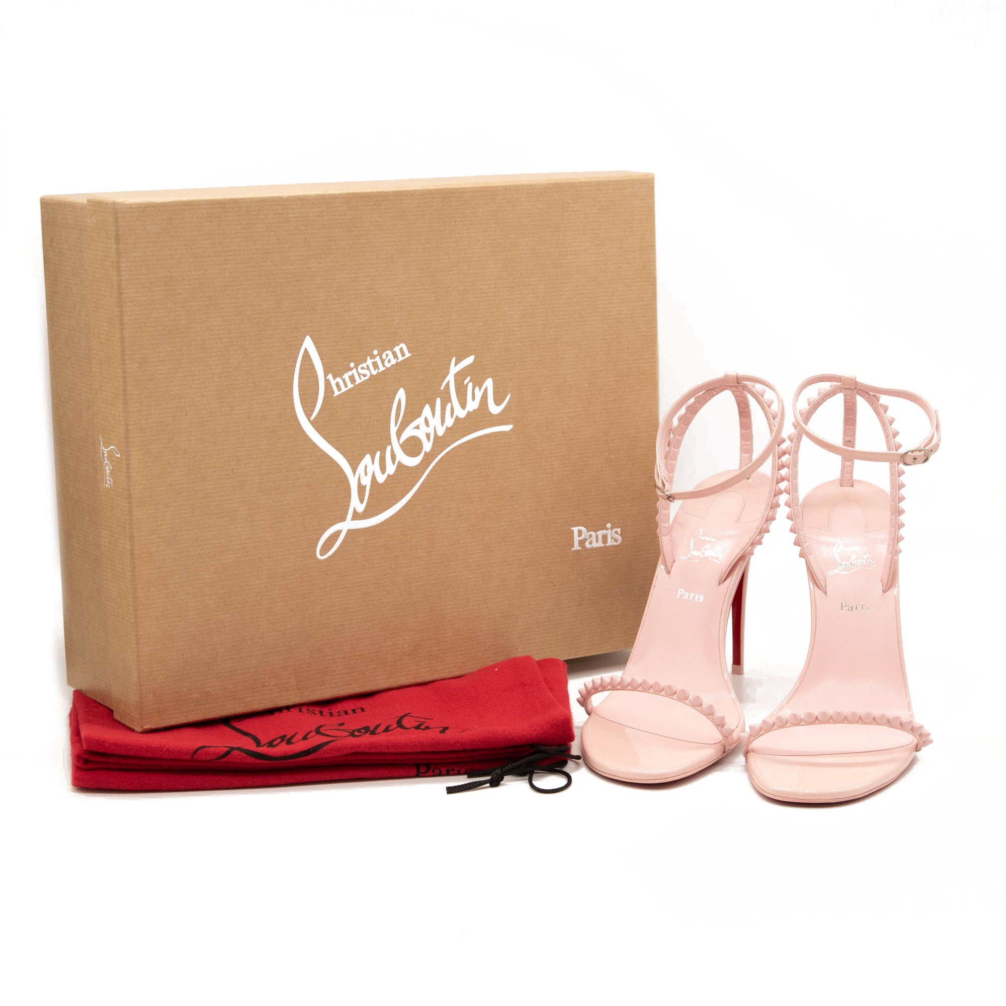 Christian Louboutin So Me Ankle Strap Sandal Rosy Pink EU 37 Pumps