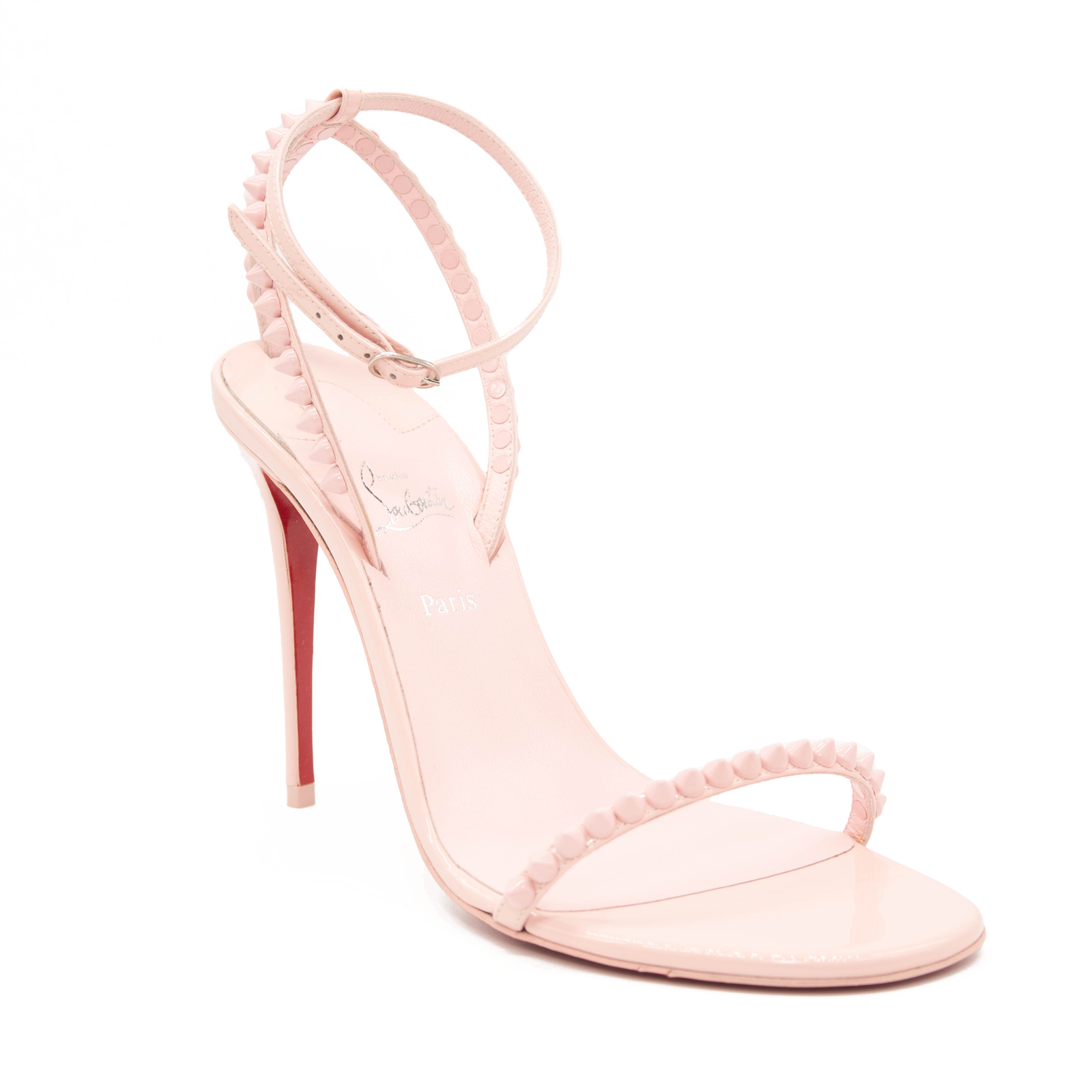 Christian Louboutin So Me Ankle Strap Sandal Rosy Pink EU 37 Pumps