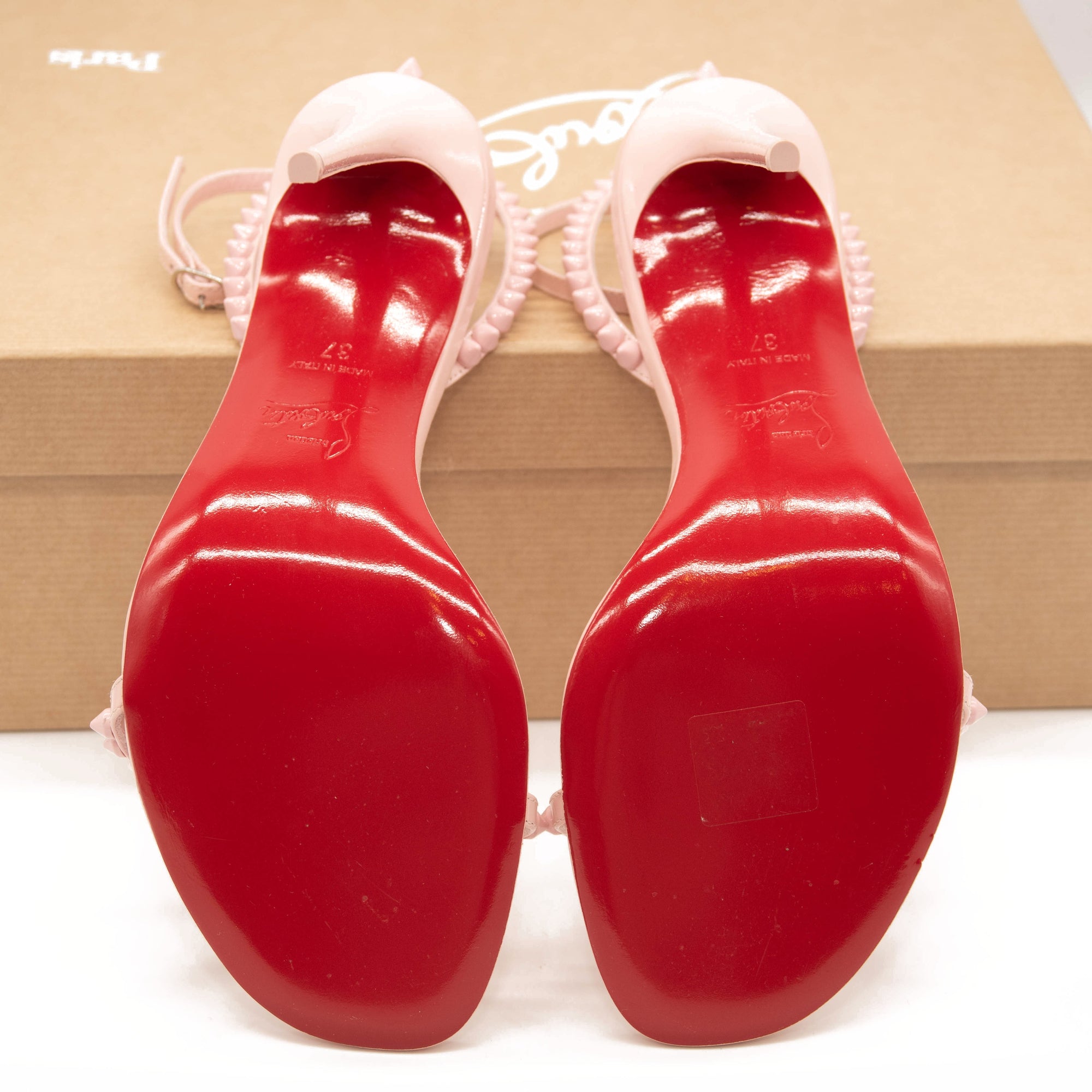 Christian Louboutin So Me Ankle Strap Sandal Rosy Pink EU 37 Pumps