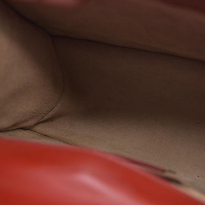 $1980 Gucci  Calfskin Mini Sylvie Chain Shoulder Bag Hibiscus Red