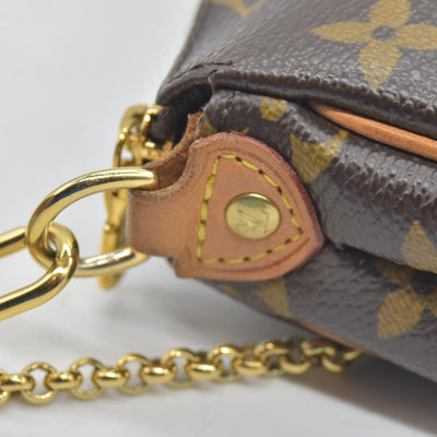 $1450 Louis Vuitton LV Monogram Eva Pochette AA1079 CONSIGNMENT