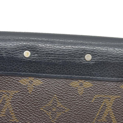 $1140 Louis Vuitton  Monogram Pallas Wallet Black