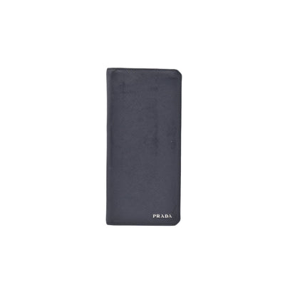 Prada Saffiano Bicolore Long Wallet Leather Long Wallet CONSIGNMENT 10020929