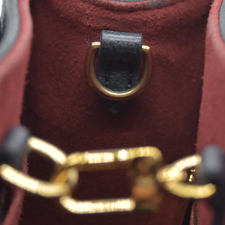 AUCTION $3550 Louis Vuitton Bicolor Monogram Empreinte Leather Onthego PM RFID