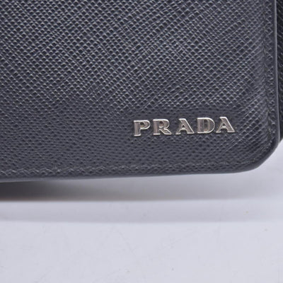 Prada Saffiano Bicolore Long Wallet Leather Long Wallet CONSIGNMENT 10020929