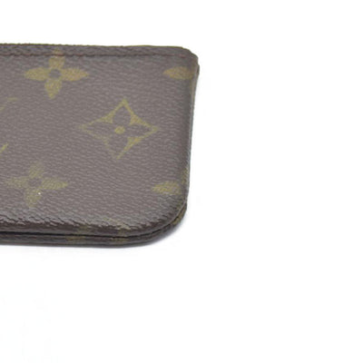 $345 LOUIS VUITTON Monogram Coin Purse Key Pochette Cles