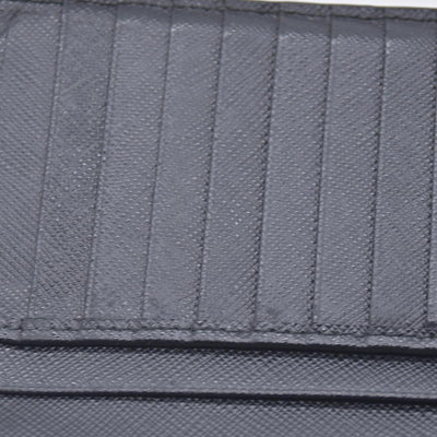 Prada Saffiano Bicolore Long Wallet Leather Long Wallet CONSIGNMENT 10020929