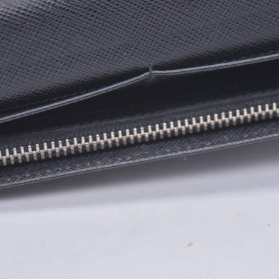 Prada Saffiano Bicolore Long Wallet Leather Long Wallet CONSIGNMENT 10020929