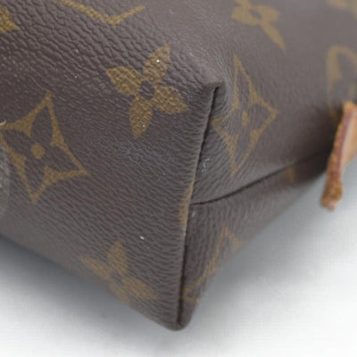 $715 LOUIS VUITTON Monogram Pochette Cosmetic MM Cosmetic Pouch