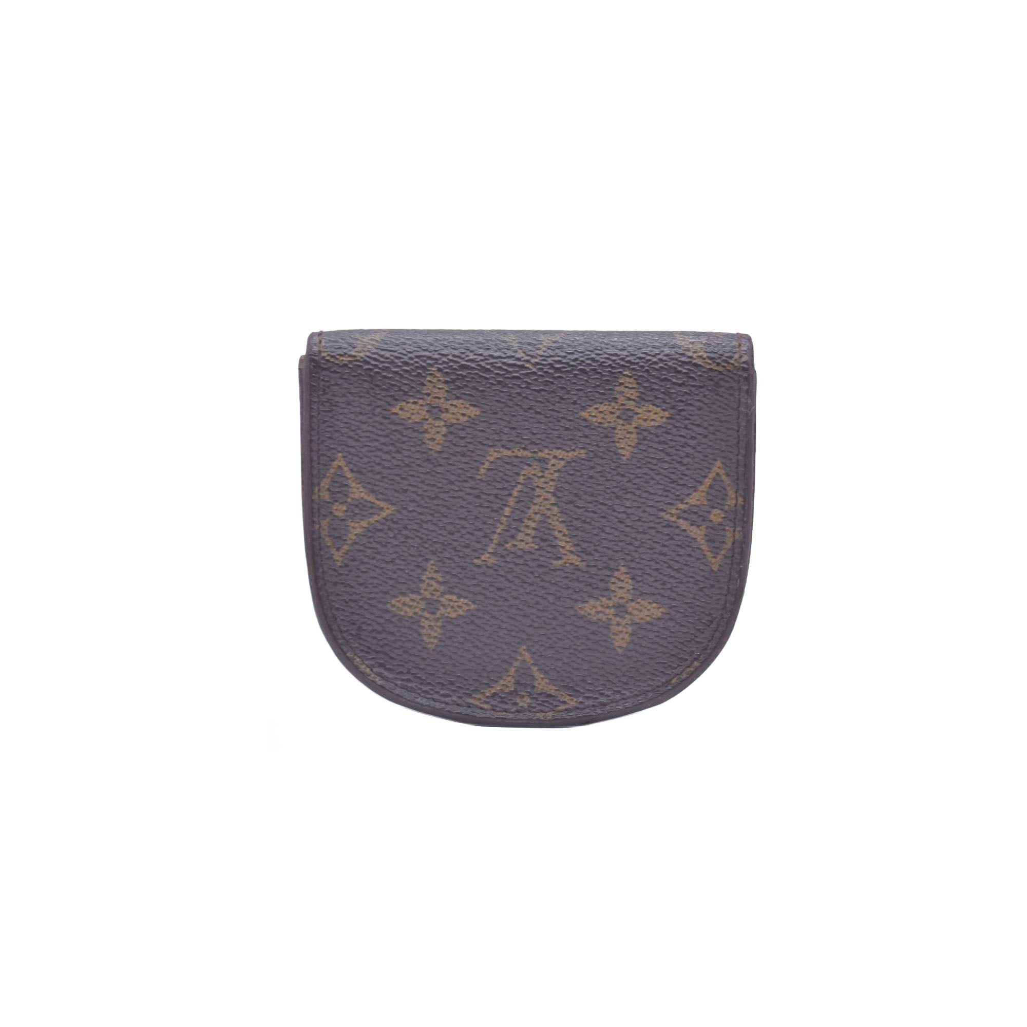1996 Louis Vuitton Monogram Porte-Monnaie Gousset Change Purse CT0936 CONSIGNMENT