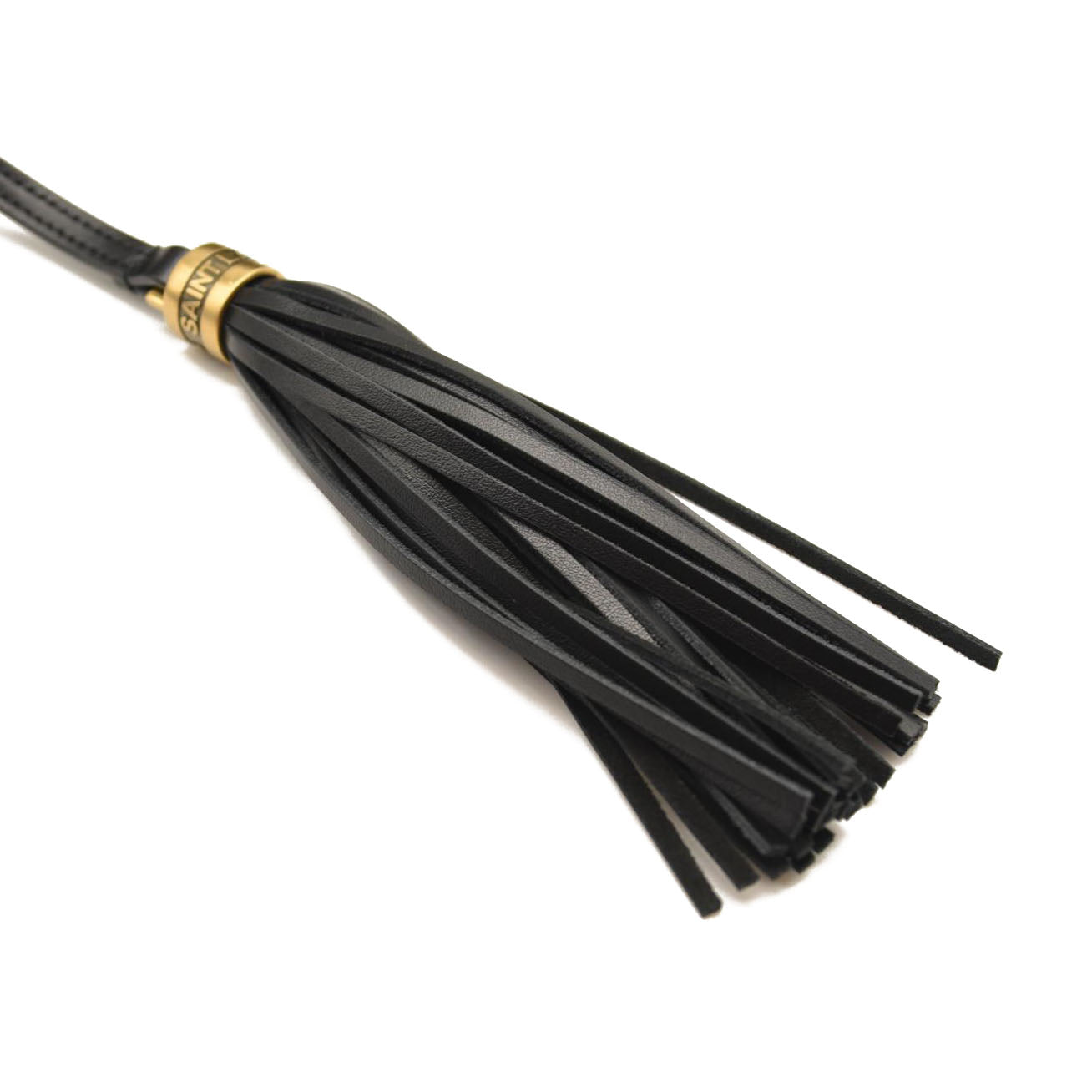 SAINT LAURENT Calfskin Matelasse Monogram Lou Camera Bag Black