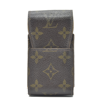 $295 Louis Vuitton Vintage Smoke Case Monogram CT0025 2005 CONSIGNMENT