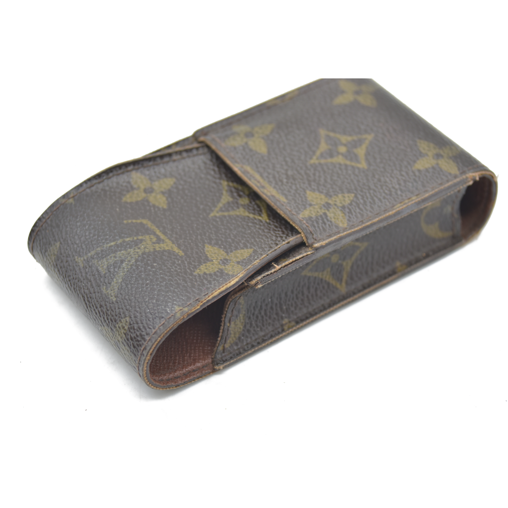 $295 Louis Vuitton Vintage Smoke Case Monogram CT0025 2005 CONSIGNMENT