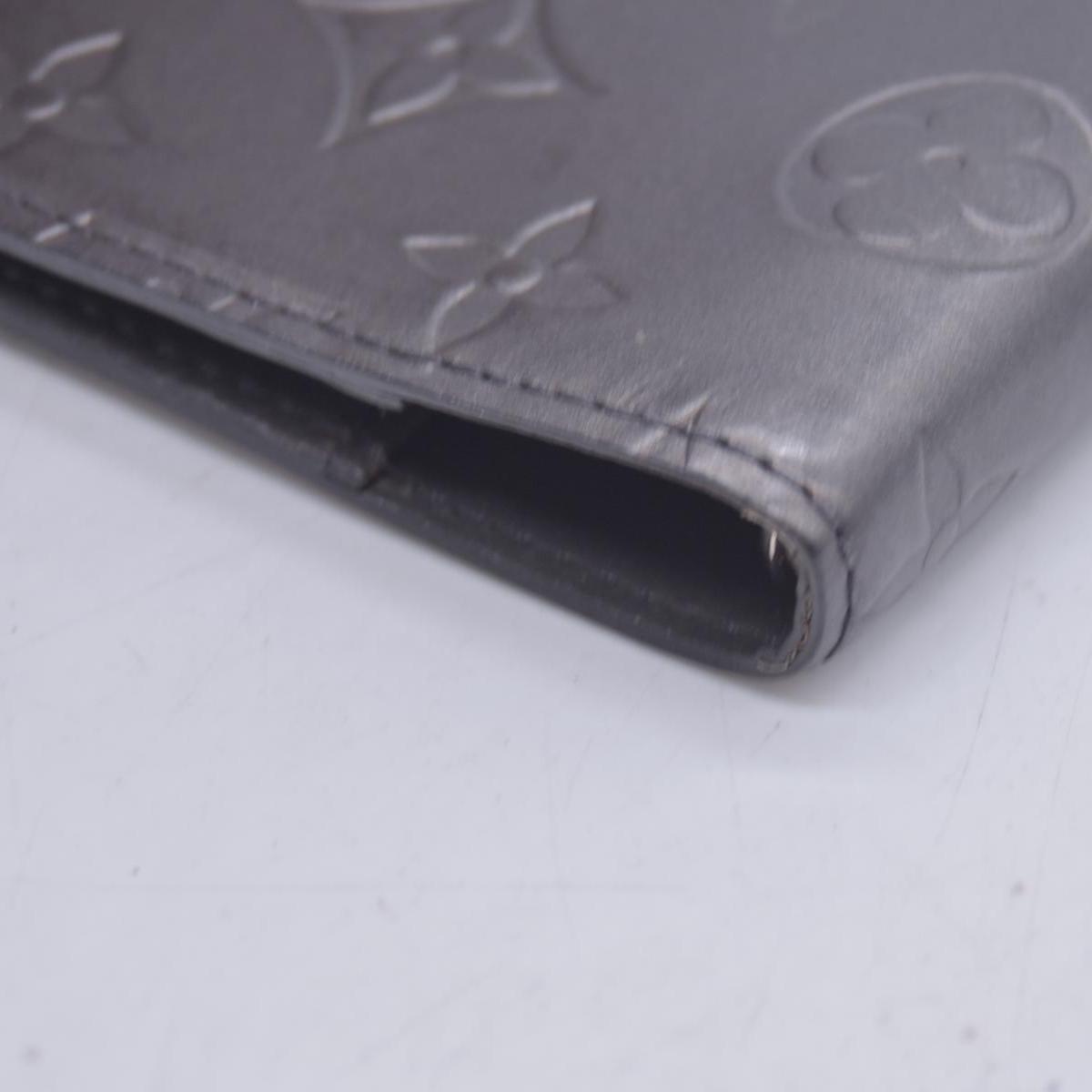 $660 2002 Louis Vuitton Mat Ring Agenda Cover Black CA1012 CONSIGNMENT 10020904