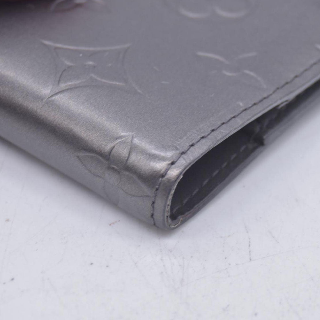 $660 2002 Louis Vuitton Mat Ring Agenda Cover Black CA1012 CONSIGNMENT 10020904
