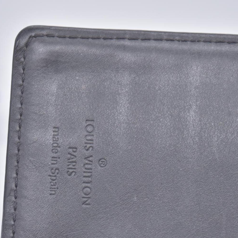 $660 2002 Louis Vuitton Mat Ring Agenda Cover Black CA1012 CONSIGNMENT 10020904