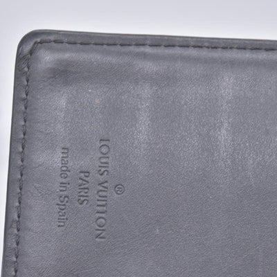 $660 2002 Louis Vuitton Mat Ring Agenda Cover Black CA1012 CONSIGNMENT 10020904