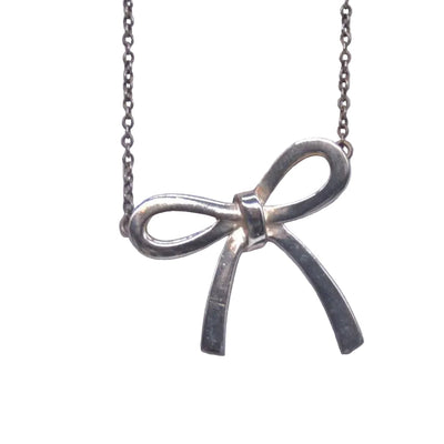 $390 Tiffany and Co. Necklace Silver 925 CONSIGNMENT 10020931
