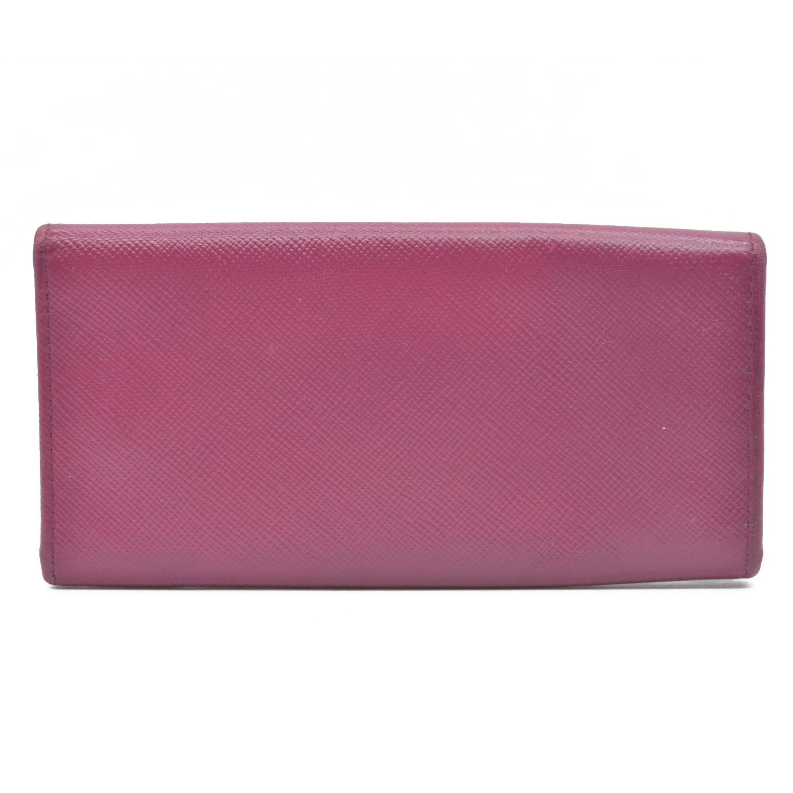 PRADA logo 6-Ring Key Case Pink