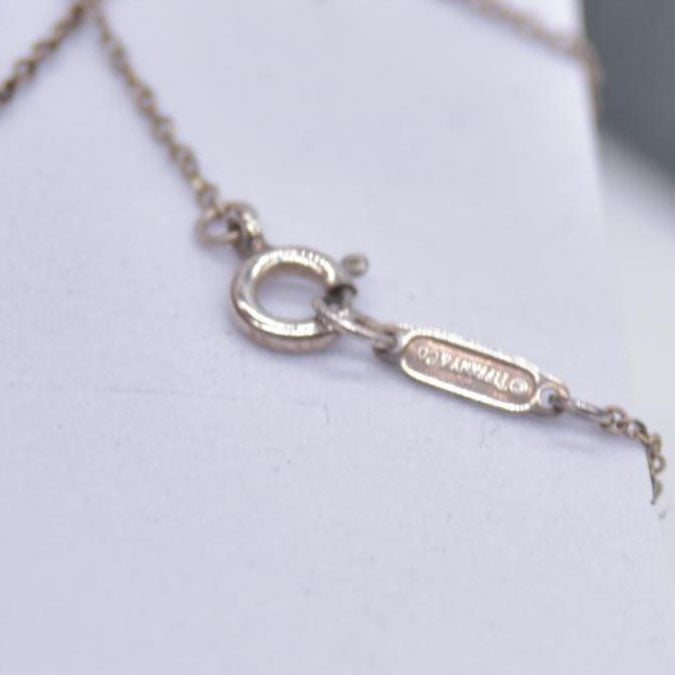 $390 Tiffany and Co. Necklace Silver 925 CONSIGNMENT 10020931