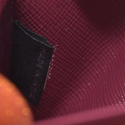 PRADA logo 6-Ring Key Case Pink