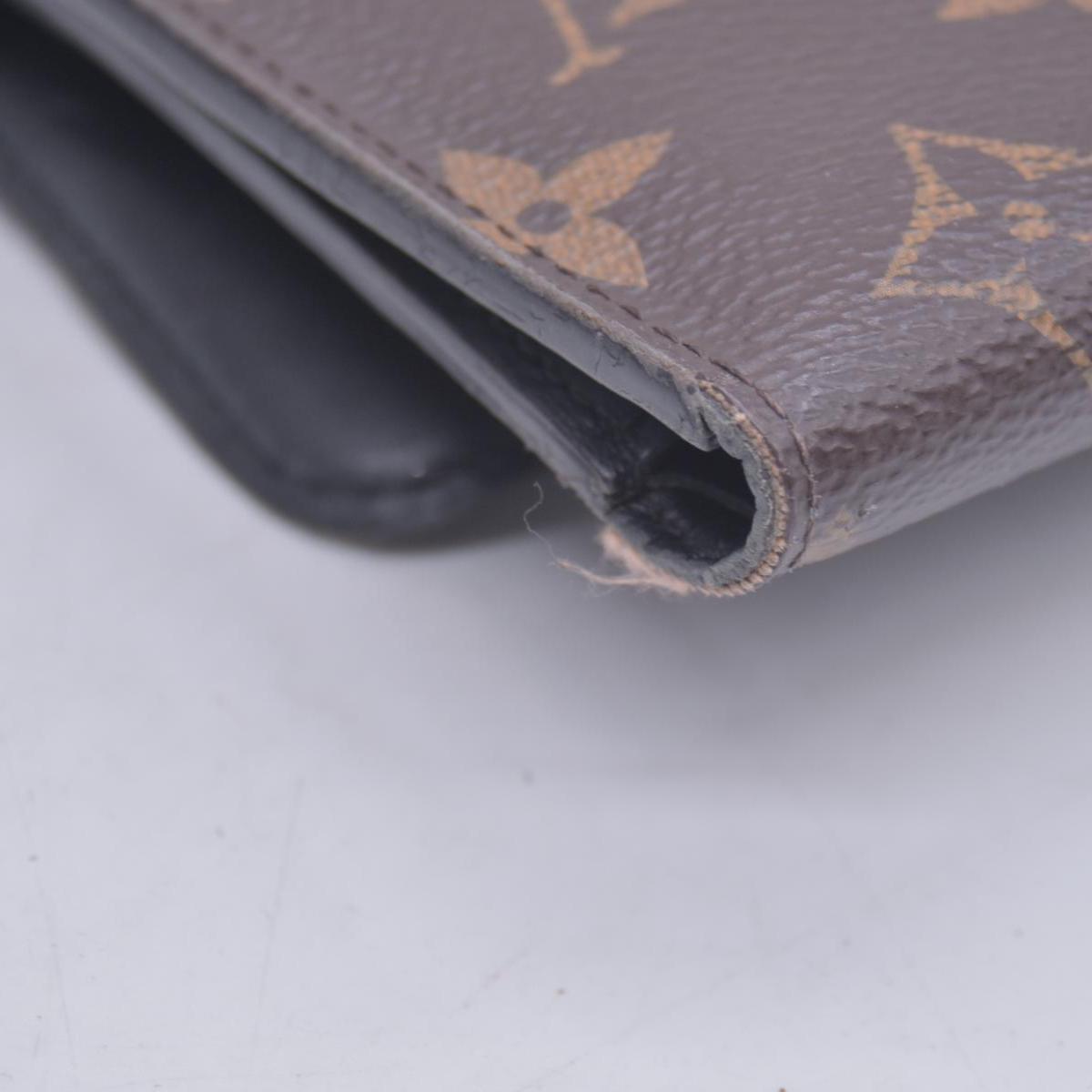 $820 2012 Louis Vuitton Monogram Flower Lock Compact Wallet Black SP4182 CONSIGNMENT