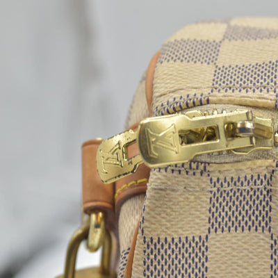 $1940 Louis Vuitton Damier Azur Speedy Bandouliere 25 DU3184
