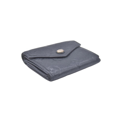 $795 2021 Louis Vuitton Empreinte Zoe Wallet Black SP0291 CONSIGNMENT 10020903
