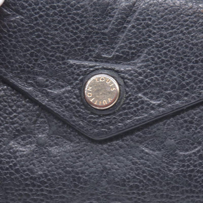 $795 2021 Louis Vuitton Empreinte Zoe Wallet Black SP0291 CONSIGNMENT 10020903