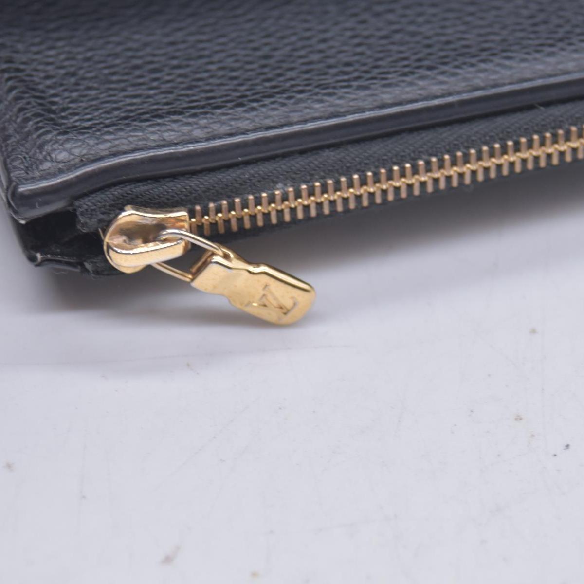 $795 2021 Louis Vuitton Empreinte Zoe Wallet Black SP0291 CONSIGNMENT 10020903