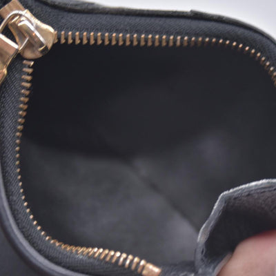 $795 2021 Louis Vuitton Empreinte Zoe Wallet Black SP0291 CONSIGNMENT 10020903