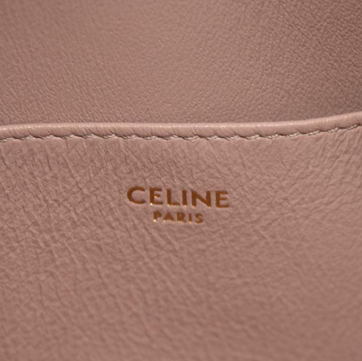 CELINE Calfskin Crecy Camera Bag Pink