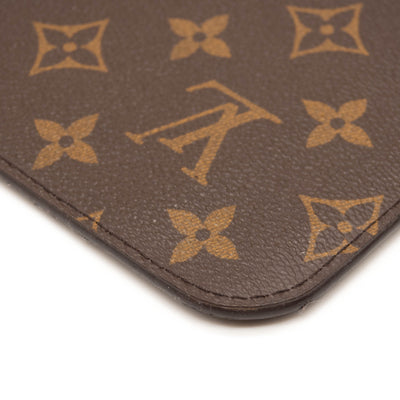 Louis Vuitton Monogram Neverfull MM GM Pochette Pivoine