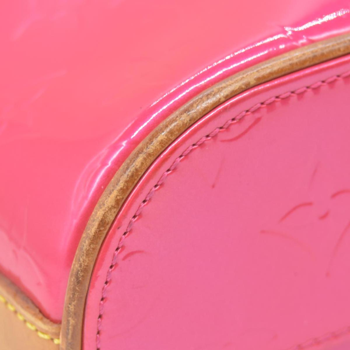 $995 2003 Louis Vuitton Fuchsia Monogram Vernis Vertical Sullivan Bag CE0013 10020051